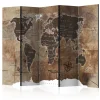 Rumsavdelare Arkiio Map on the Wood 225x172 cm