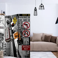 Rumsavdelare Arkiio New York Signs 135x172 cm