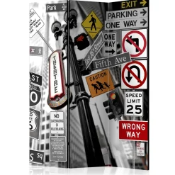 Rumsavdelare Arkiio New York Signs 135x172 cm
