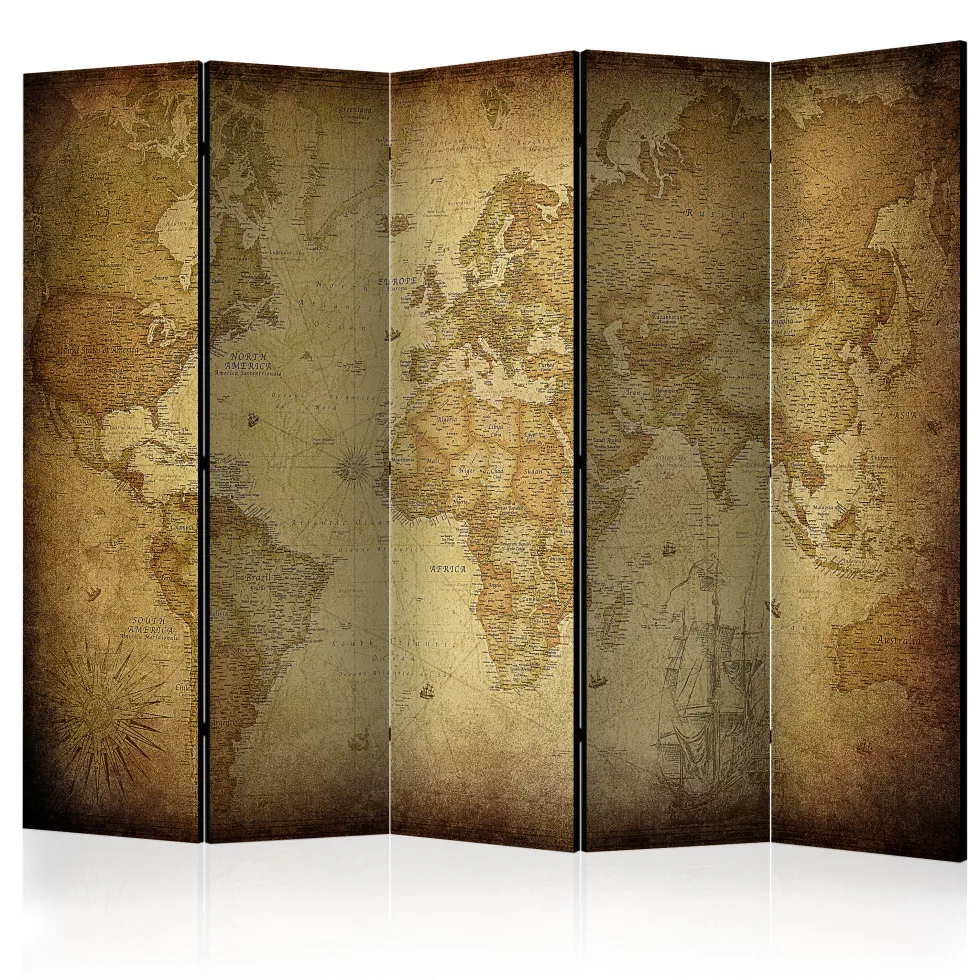 Rumsavdelare Arkiio Old Map II 225x172 cm