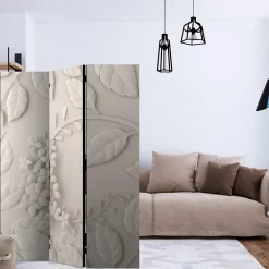 Rumsavdelare Arkiio Paper Flowers Cream 135x172 cm