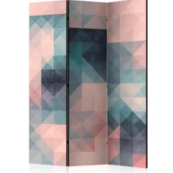 Rumsavdelare Arkiio Pixels Green And Pink 135x172 cm