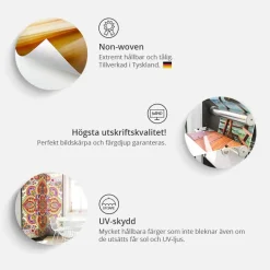 Rumsavdelare Arkiio Purple Spring Tulips 135x172 cm