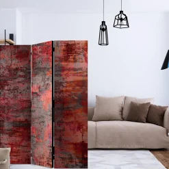 Rumsavdelare Arkiio Red Metal 135x172 cm