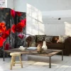 Rumsavdelare Arkiio Red Poppies 135x172 cm