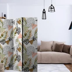 Rumsavdelare Arkiio Tropical Geometry 135x172 cm
