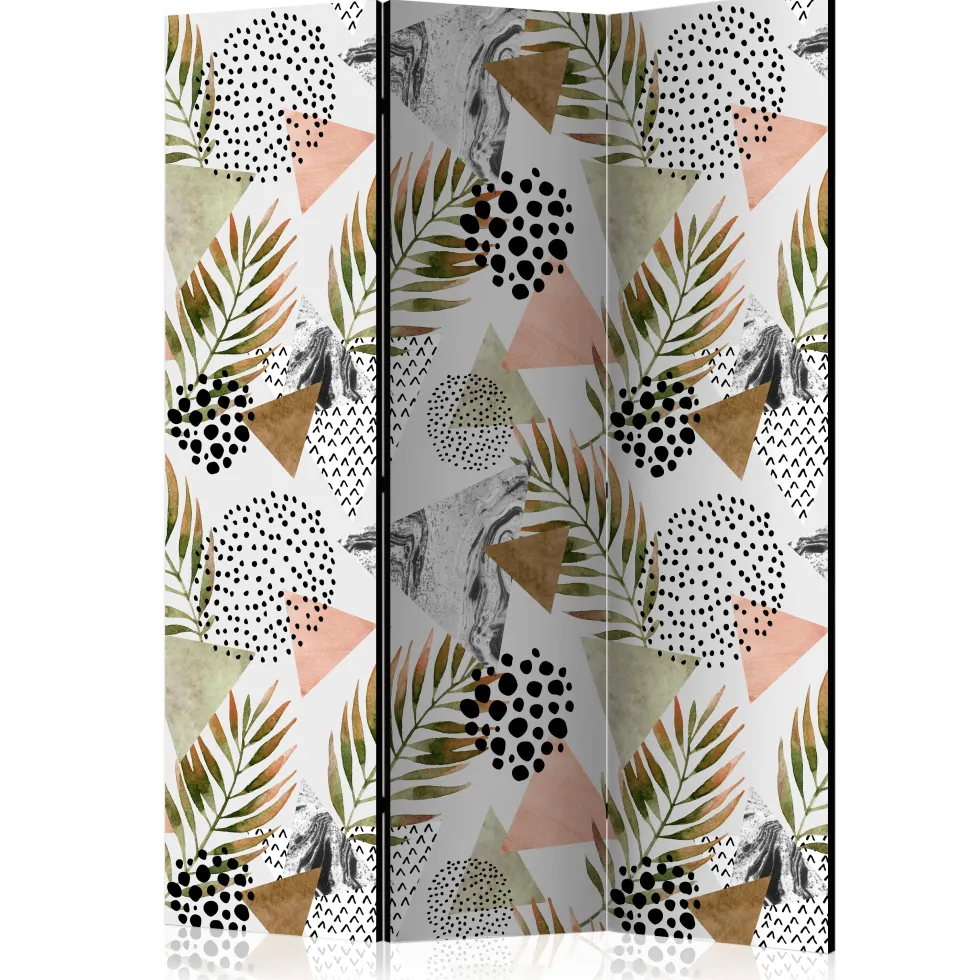 Rumsavdelare Arkiio Tropical Geometry 135x172 cm