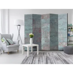 Rumsavdelare Arkiio Turquoise Concrete II 225x172 cm