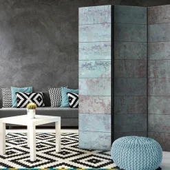 Rumsavdelare Arkiio Turquoise Concrete 135x172 cm