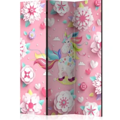 Rumsavdelare Arkiio Unicorn On Flowerbed 135x172 cm