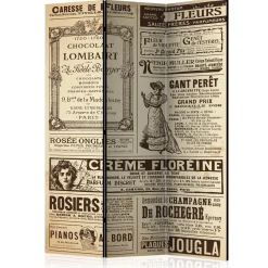 Rumsavdelare Arkiio Vintage Magazines 135x172 cm