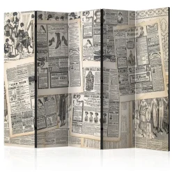 Rumsavdelare Arkiio Vintage Newspapers II 225x172 cm