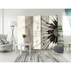 Rumsavdelare Arkiio White Dandelion II Vit/Grå 225x172 cm