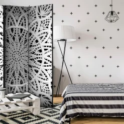Rumsavdelare Arkiio White Mandala 135x172 cm