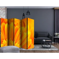 Rumsavdelare Arkiio Yellow Gerbera Daisies II 225x172 cm