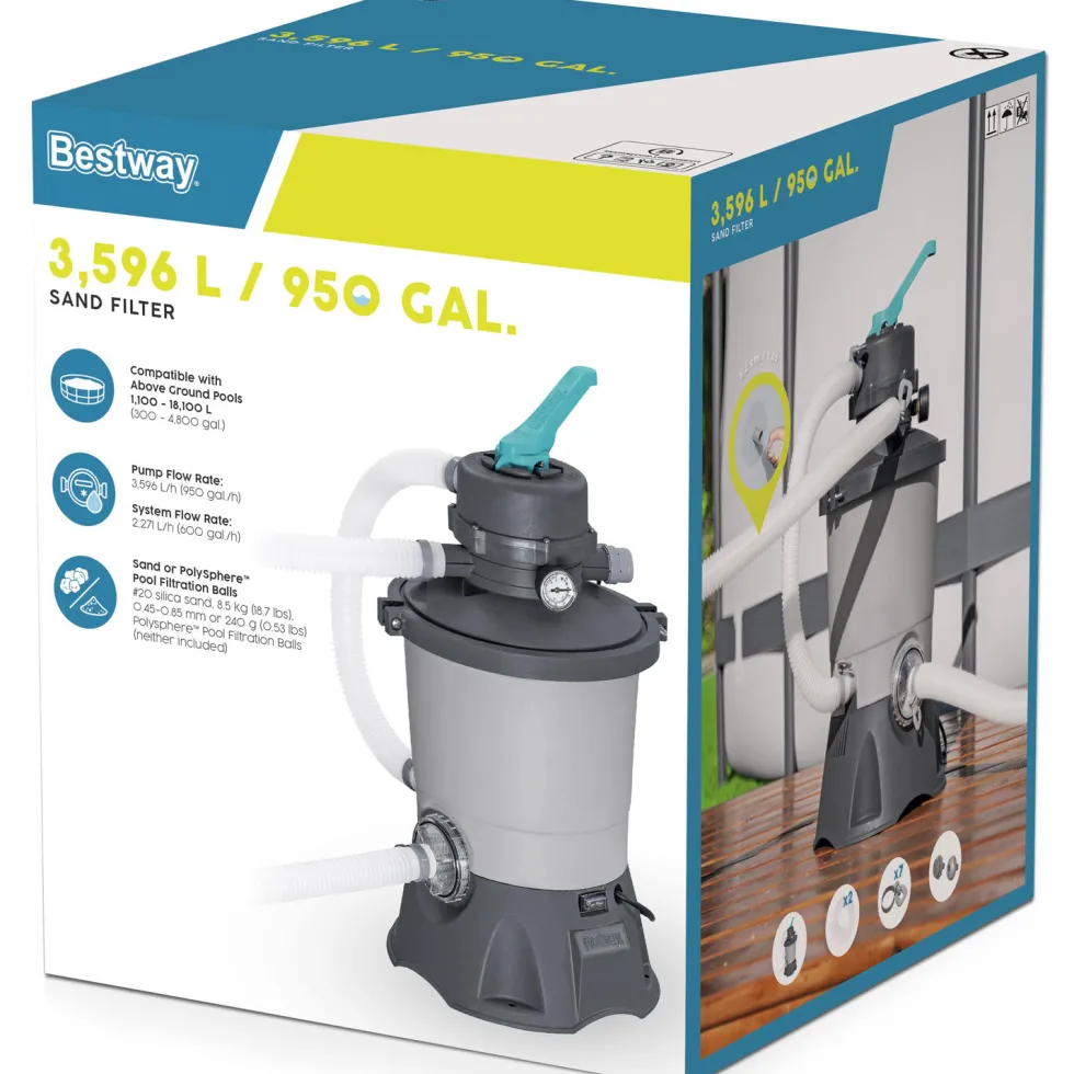 Sandfilterpump Bestway 3596l/h