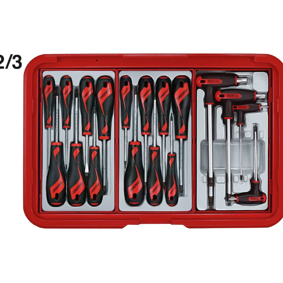 Serviceväska med verktygssats Teng Tools SC01