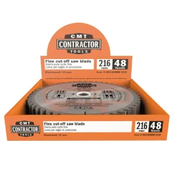 Sågklinga CMT Orange Tools Contractor 216x2,4x30 Z48 W 10 st