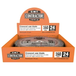 Sågklinga CMT Orange Tools Contractor 160x2,2x20 Z24 W 10 st