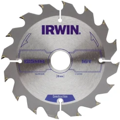 Sågklinga Irwin 125x20/16mm 16t 2,5mm