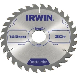 Sågklinga Irwin 165x30/20/16mm 30t 2,5mm