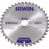 Sågklinga Irwin 230x30/20/16mm 40t 2,8mm