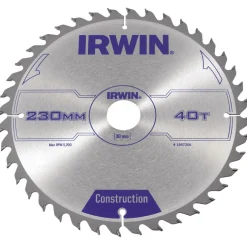 Sågklinga Irwin 230x30/20/16mm 40t 2,8mm