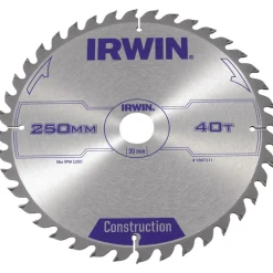 Sågklinga Irwin 250x30mm 40t 3,0mm