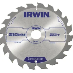 Sågklinga Irwin 210x30/20/16mm 20t 2,5mm