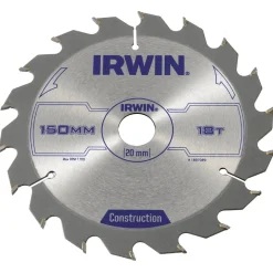 Sågklinga Irwin 150x20/16mm 18t 2,5mm