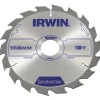 Sågklinga Irwin 165x30/20/16mm 18t 2,5mm