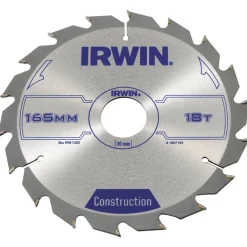 Sågklinga Irwin 165x30/20/16mm 18t 2,5mm