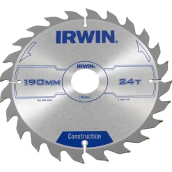 Sågklinga Irwin 190x30/20/16mm 24t 2,5mm