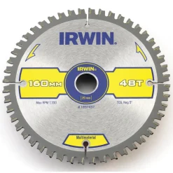 Sågklinga Irwin 160x20/16mm 48t 2,4mm Multi