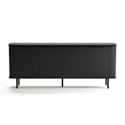 Sideboard Bark Kopparbo Ribbad med Förvaring 210 cm