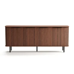 Sideboard Bark Kopparbo Ribbad med Förvaring 210 cm