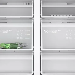 Side by Side Kyl/Frys Siemens iQ300 French Door KF96NAXEA med Automatisk Avfrostning