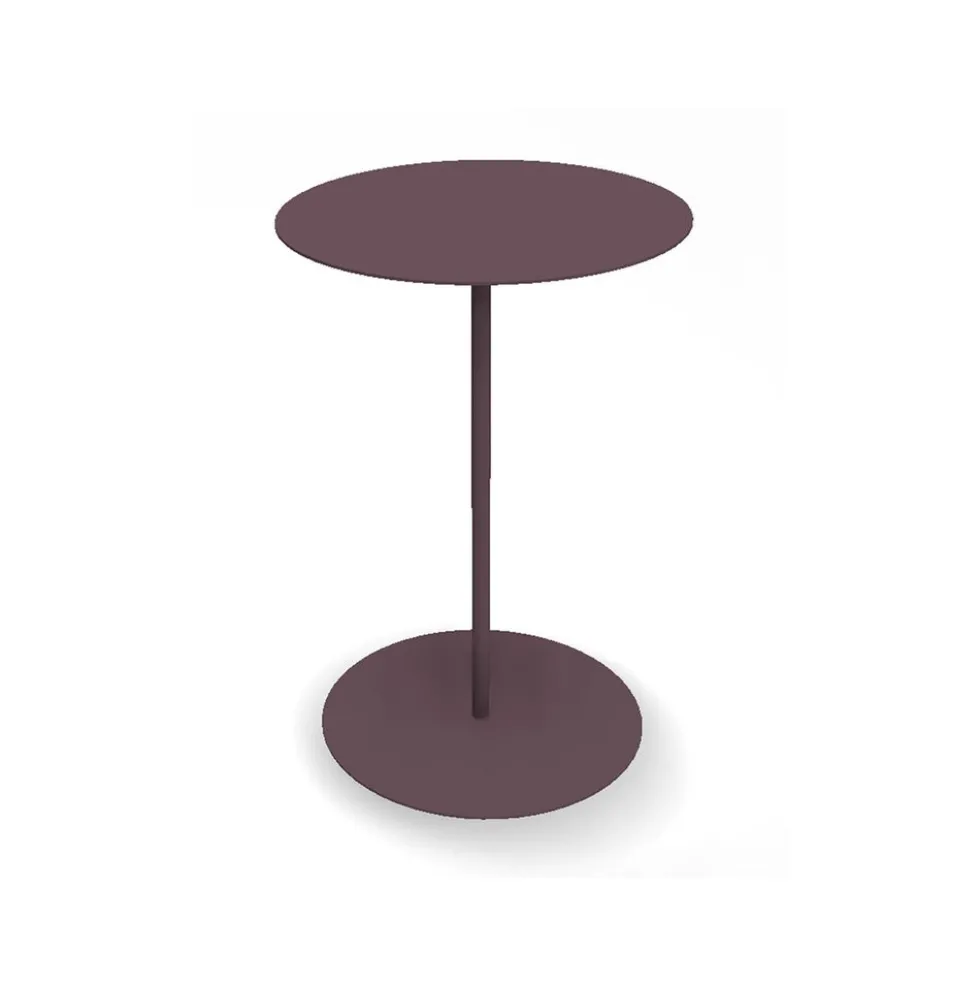 Sidobord Hillerstorp Jet set Ø45x67 cmLila