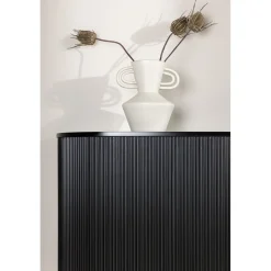 Sidobord Venture Home Loca Svart Vägghängt Bord med Skåp
