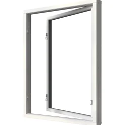 Sidohängt Fönster Elitfönster Elit Retro 3-Glas Aluminium