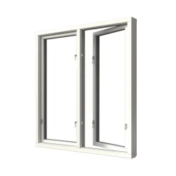 Sidohängt Fönster Elitfönster Elit Retro 3-Glas Aluminium 2-Luft