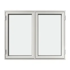 Sidohängt Fönster Elitfönster Original Aluminium 2-Luft