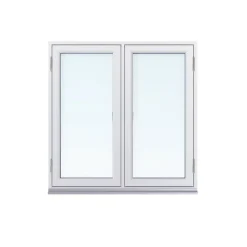 Sidohängt Fönster Svenska Fönster 2-Luft Aluminiumbeklätt Trä 3-Glas