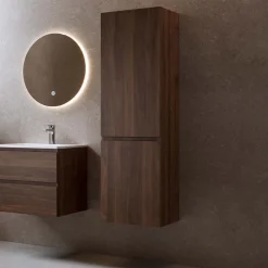 Sidoskåp Bathlife Eufori Valnöt