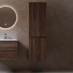 Sidoskåp Bathlife Eufori Valnöt