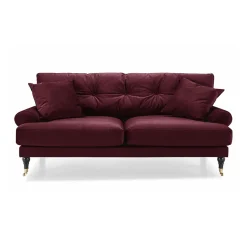 2-sits Sammetssoffa Scandinavian Choice AndrewLila/Mässing