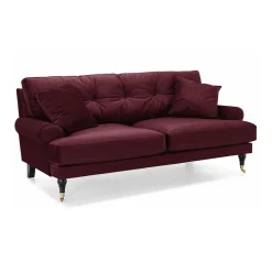 2-sits Sammetssoffa Scandinavian Choice AndrewLila/Mässing
