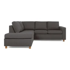 3-sitssoffa Basic Home Crazy L-formad Schäslong 227 cm