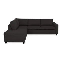 3-sitssoffa Basic Home Crazy L-formad Schäslong 250 cm