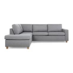 3-sitssoffa Basic Home Crazy L-formad Schäslong 250 cm